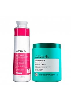 Набір холодного ботоксу для волосся Let me be B-Btox Pro Repair, 2х500 г (розлив)