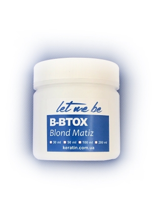 Ботокс для волос Let Me Be B-Btox Blond Matіz, 100 г (разлив)