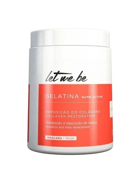 Коллаген для волос Let Me Be Orange Gelatina Hidratante 