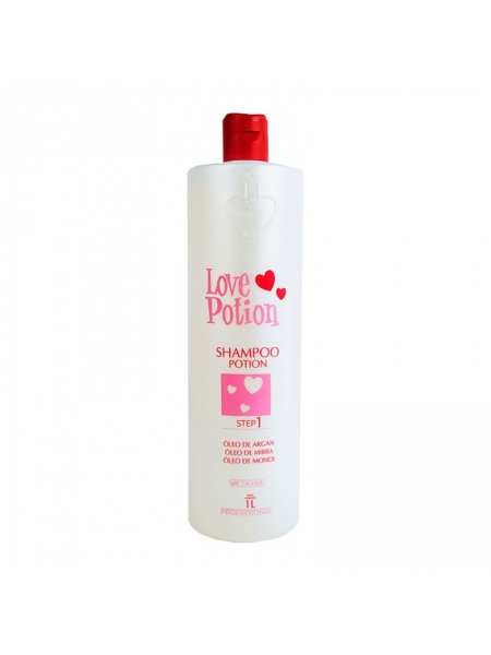 Шампунь глибокого очищення Love Potion Repair Oleo De Argan Shampoo, 1000 мл (заводська)