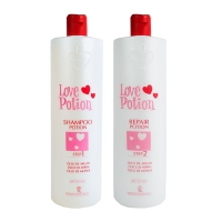 Набор кератина Love Potion Repair Óleo De Argan, 2х200 г (разлив)