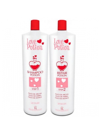 Набір кератину Love Potion Repair Óleo De Argan, 2х200 г (розлив)