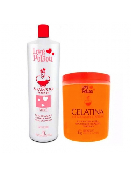 Набір колагену Love Potion Gelatina (orange)