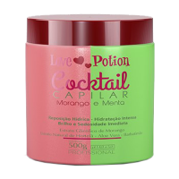Маска для волос Love Potion Mascara Morango e Menta, 200 г (разлив)