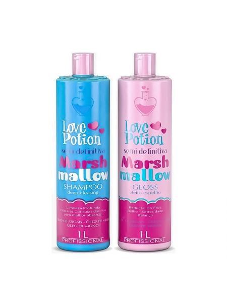  Набір кератину Love Potion Marsh Mellow, 2х100 г (розлив)