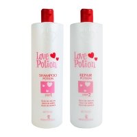 Набір кератину Love Potion Repair Óleo De Argan, 2х100 г (розлив)