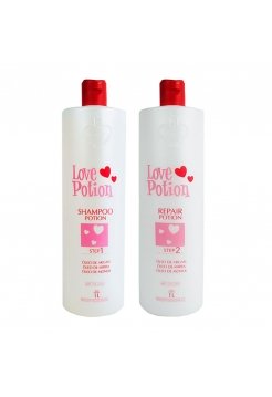 Набор кератина Love Potion Repair Óleo De Argan, 2х1000 мл (заводские)