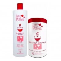 Набір ботоксу Love Potion Love Tox Brunette Óleo De Argan, 250/500 г (розлив)