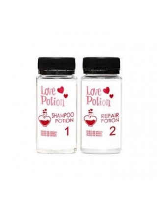 Набор кератина Love Potion Repair Óleo De Argan, 2х1000 мл (заводские)