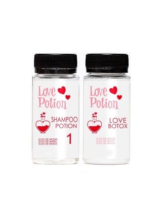Набор ботокса Love Potion Love Tox Brunette Óleo De Argan, 2х1000 мл (заводские)