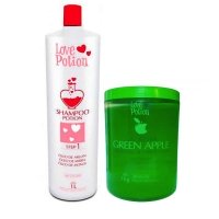 Набор коллагена Love Potion Gelatina Green Apple, 100/200 г (разлив)