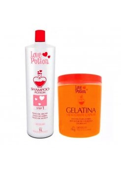 Набір колагену Love Potion Gelatina (orange), 2х1000 мл (заводські)