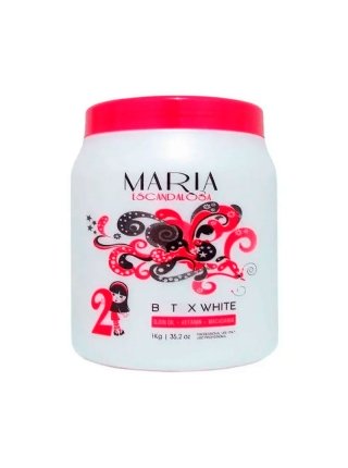 Ботокс для волос (белый) Btox Maria Escandalosa White, 1000 мл (заводская)