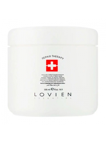 Маска для відновлення сухого та пошкодженого волосся Lovien Essential Repair Therapy Intensive Restructuring Mask, 500 мл