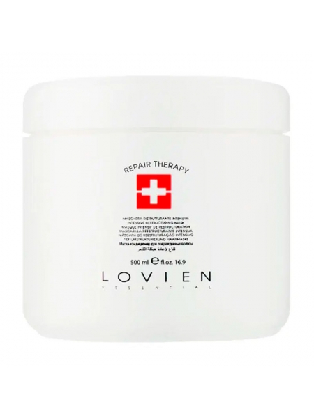 Маска для відновлення сухого та пошкодженого волосся Lovien Essential Repair Therapy Intensive Restructuring Mask, 500 мл 