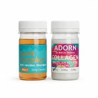 Набор Marcia Teixeira Adorn Collagen для коллагенового восстановления волос, 2x50 г (разлив)