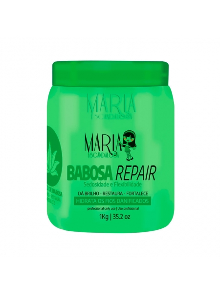 Восстанавливающая маска Maria Escandalosa Mascara De Hidratacao De Babosa для волос, 100 г (разлив)