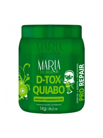 Ботокс для восстановления и питания волос Maria Escandalosa Okra D-tox Quiabo, 500 г (разлив)