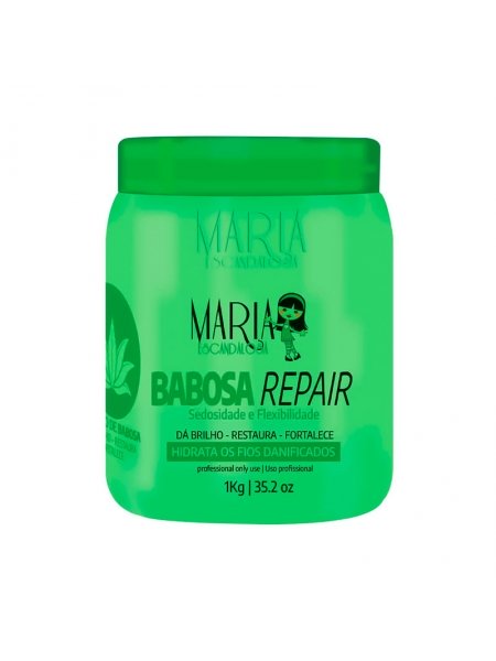 Восстанавливающая маска Maria Escandalosa Mascara De Hidratacao De Babosa для волос, 100 г (разлив)