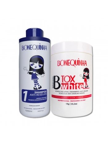 Набір ботоксу для волосся (білого) Btox Maria Escandalosa White, 50/100 г (розлив)