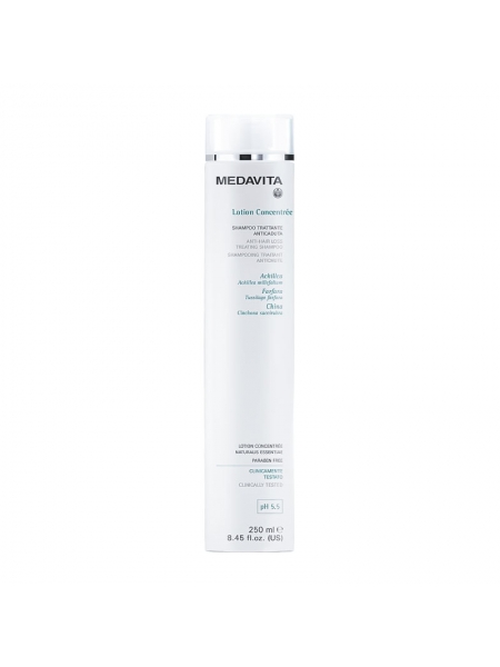 Зміцнюючий шампунь Medavita Lotion Concentrée Shampoo Trattante Anticaduta проти випадіння волосся, 250 мл