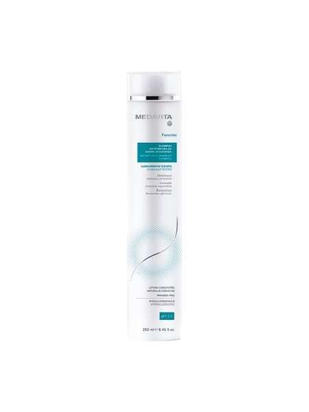 Інтенсивний шампунь Medavita Puroxine Instant Anti-Dandruff Shampoo проти лупи миттєвої дії, 250 мл