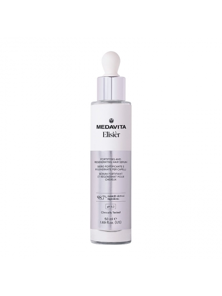 Зміцнююча сироватка Medavita Elisièr Fortifying And Regenerating Hair Serum для відновлення волосся, 50 мл