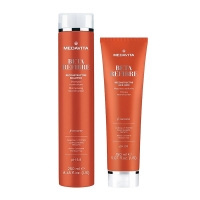 Набор Medavita Beta Refibre Reconstructive шампунь и маска для восстановления поврежденных волос, 250/150 мл