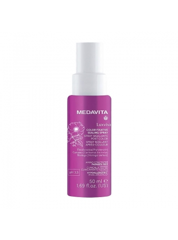 Спрей Medavita Luxviva Color Fixative Sealing Spray для захисту та блиску фарбованого волосся, 50 мл