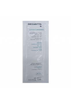Зміцнюючий шампунь Medavita Lotion Concentrée Shampoo Trattante Anticaduta проти випадіння волосся, саше 15 мл