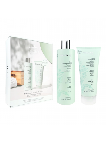 Подарунковий набір Medavita Choice шампунь і маска для зволоження і блиску фарбованого волосся 400/200 мл