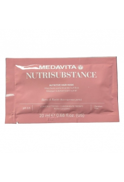 Питательная маска Medavita Nutrisubstance Nutritive Hair Mask для сухих волос 20 мл (саше)