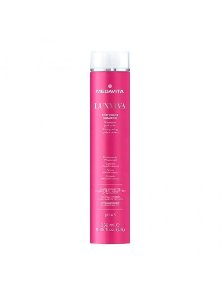 Шампунь Medavita Luxviva Post Color Acifying Shampoo для окрашенных волос (кислый pH 4,5), 250 мл