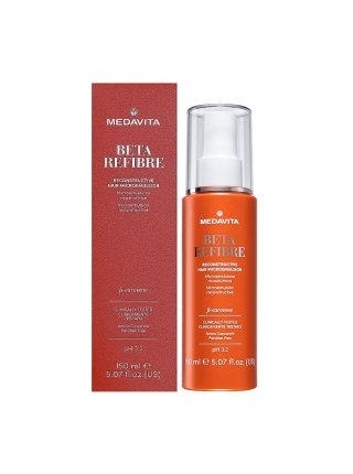 Восстановительная микроэмульсия Medavita Beta Refibre Reconstructive Hair Microemulsion для реконструкции волос, 150 мл