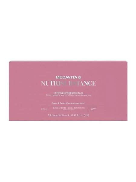 Ультрапитательный флюид Medavita Nutrisubstance Nutritive Repairing Hair Fluid для сухих волос, упаковка 24х10 мл