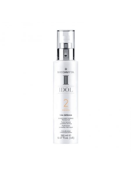 Разглаживающий крем Medavita Idol Smooth Liss Defence Thermo Protector термозащитный протектор для волос, 150 мл