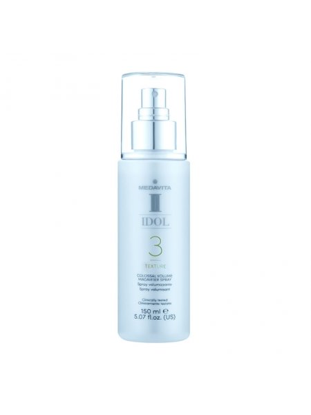 Спрей Medavita Idol Colossal Volume Magnifier Spray для прикореневого об'єму волосся середньої фіксації, 150 мл