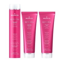 Набір Medavita Luxviva Post Color шампунь, кондиціонер і маска для фарбованого волосся, 250/150/150 мл