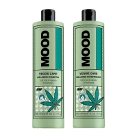 Розслаблюючий набір для всіх типів волосся Mood Veggie Care Relaxing шампунь та кондиціонер 2x500 мл