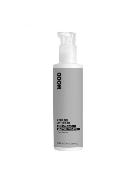 Крем для волос 2 в 1 Мood Keratin 2 in 1 Cream несмываемый с кератином 200 мл