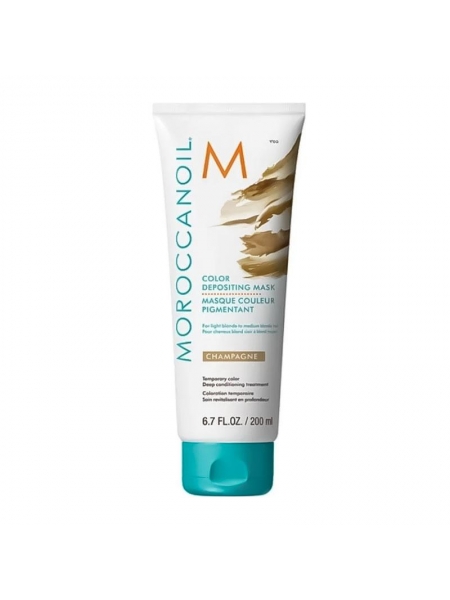 Тонирующая маска для волос Moroccanoil Color Depositing Mask Champagne