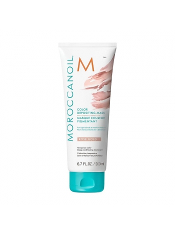 Тонирующая маска для волос Moroccanoil Color Depositing Mask Rose Gold