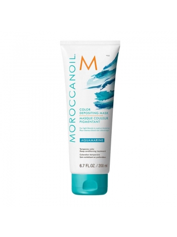 Тонирующая маска для волос Moroccanoil Color Depositing Mask Aquamarine