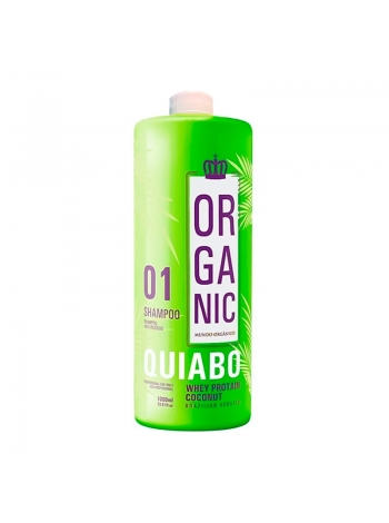 Шампунь Quiabo Organic для глибокого очищення волосся, 1000 мл (заводська)