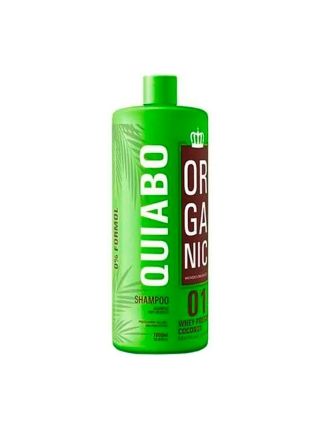 Шампунь Quiabo Organic для глубокой очистки волос, 1000 мл (заводская)