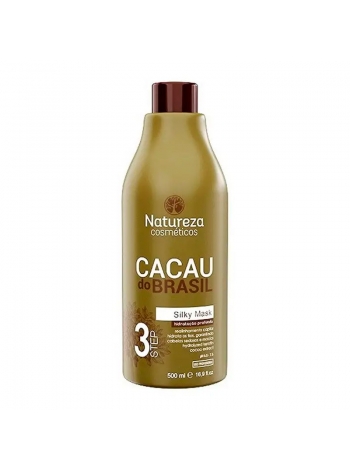 Финишная маска Natureza Cacau do Brasil шаг 3 для глубокого кондиционирования волос, 100 г (разлив)