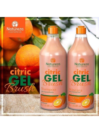 Набір кератину Natureza Citric Gel Brush