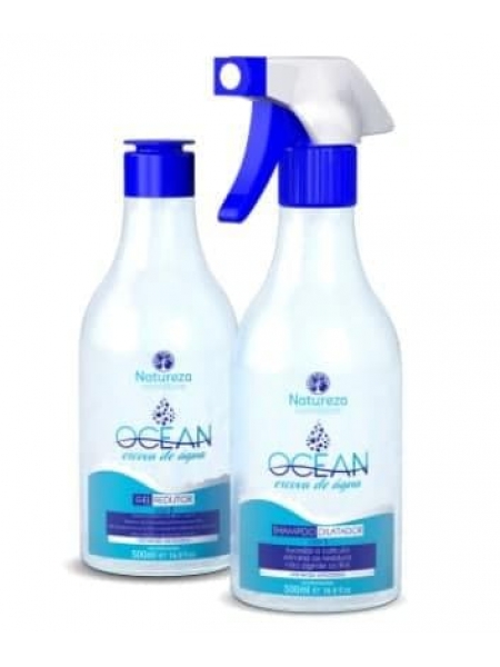 Набір кератину Natureza Ocean Escova de Agua, 2х50 г (розлив)