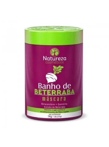 Ботокс Natureza Banho De Beterraba для увлажнения волос, 100 г (разлив)