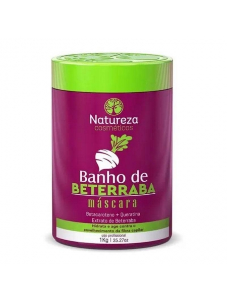 Ботокс Natureza Banho De Beterraba для зволоження волосся, 200 г (розлив)